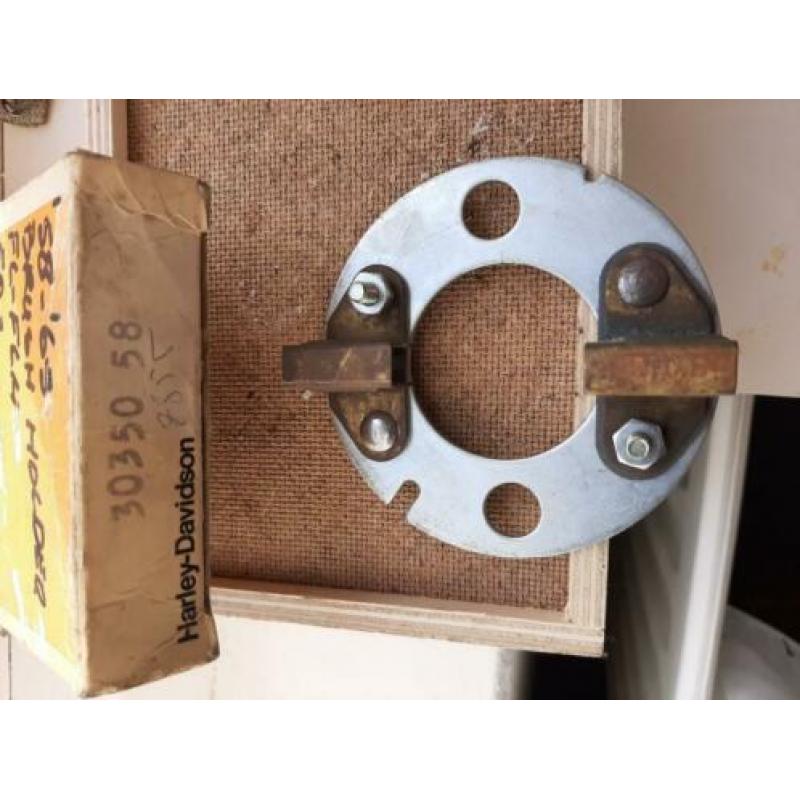 HARLEY Servi car FL XLH DYNAMO Brush holder PLATE NOS