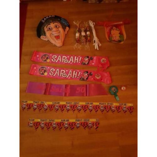Sarah versieringen -50 jaar