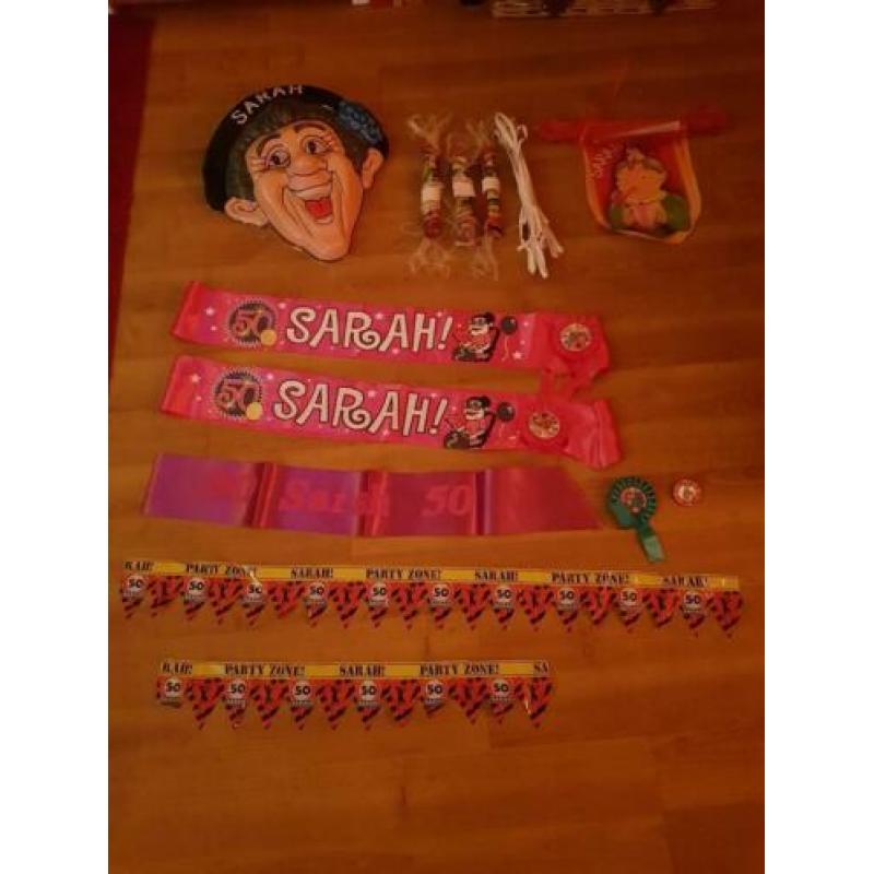 Sarah versieringen -50 jaar