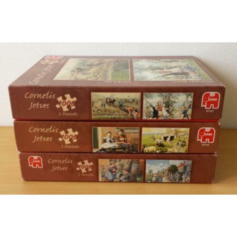 2 Puzzels Cornelis Jetses / Ot en Sien - 1000 stukjes - nr.2