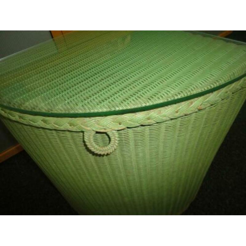 leuke oude orginele lloyd loom mand opbergmand wasmand