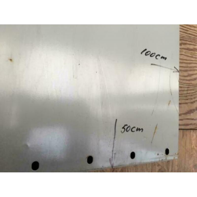 Legborden Staal 50cm diep Electrolux stelling +tussenschotte