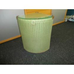 leuke oude orginele lloyd loom mand opbergmand wasmand