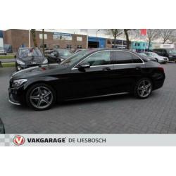 Mercedes-Benz C-klasse 220 CDI Prestige AMG PANO LEER HEAD U