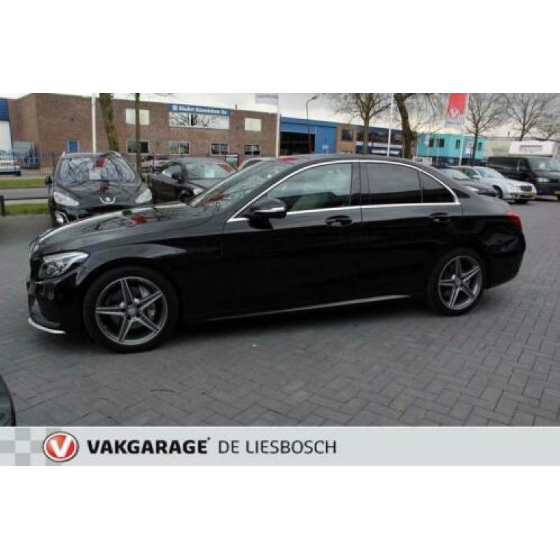 Mercedes-Benz C-klasse 220 CDI Prestige AMG PANO LEER HEAD U