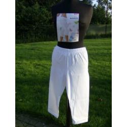 Nieuw maat S/M. capri katoenen Witte Legging 1 stuk. Ladies