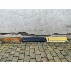 Vintage wandkapstokken, brocante hoedenrek, kapstok