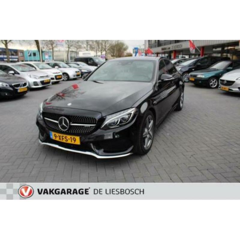 Mercedes-Benz C-klasse 220 CDI Prestige AMG PANO LEER HEAD U