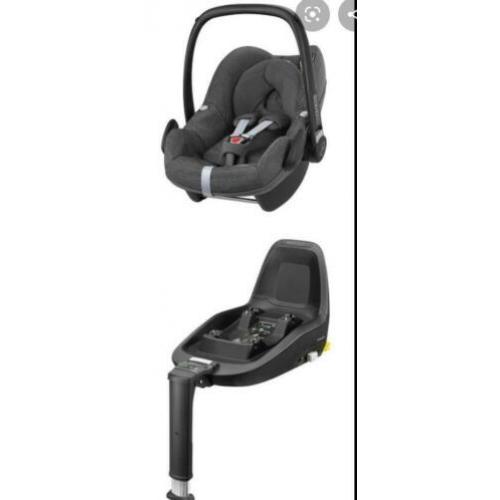 2wayfix met maxicosi en coco belt, ik verkoop ook een mutsy