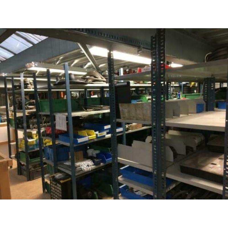Legborden Staal 50cm diep Electrolux stelling +tussenschotte