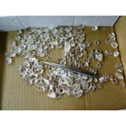 250 Gram bergkristal trommelstenen