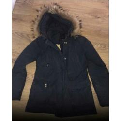 Donker blauwe airforce jas