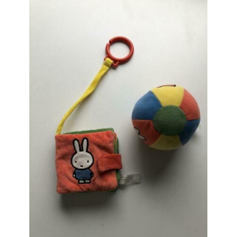 Nijntje zachte bal + kinderwagen boekje