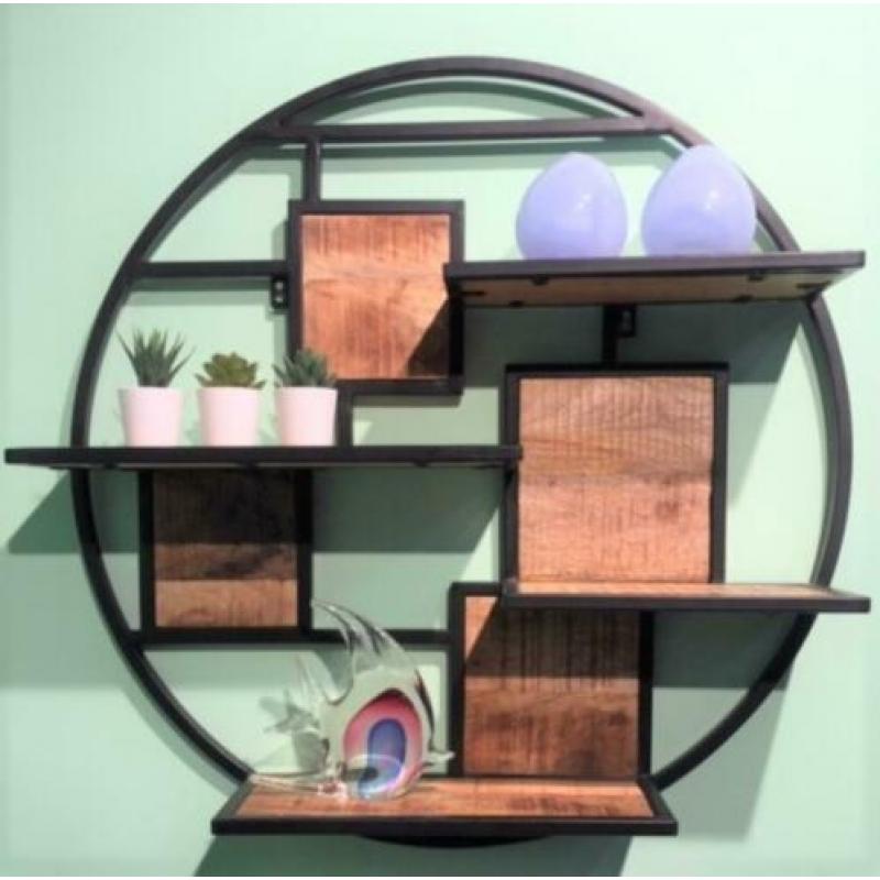 Rond wandrek / boekenplank diameter 100 cm GRATIS VERZENDING