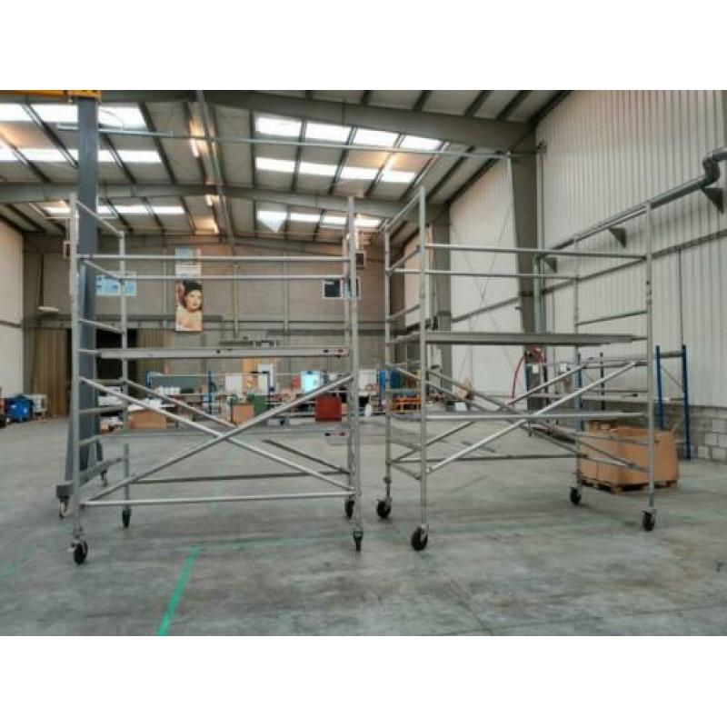 Aluminium rolsteiger (2 stuks)