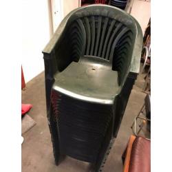 plastic stoeltjes