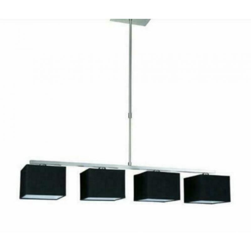 Hanglamp/eettafellamp incl 4 lampjes. Lamp is dimbaar.