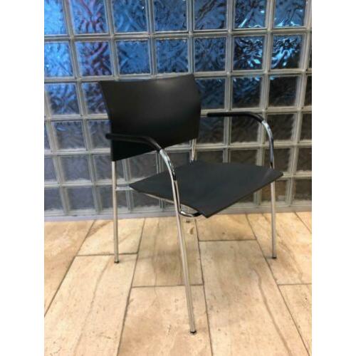 THONET S360 vergaderstoelen, stoel, Grijs, Chrome