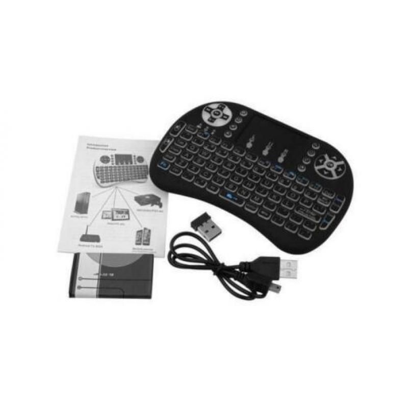 Draadloos toetsenbord keyboard accu li-ion
