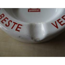 0341)originele emaille asbak zwitsal baby's beste verzorging