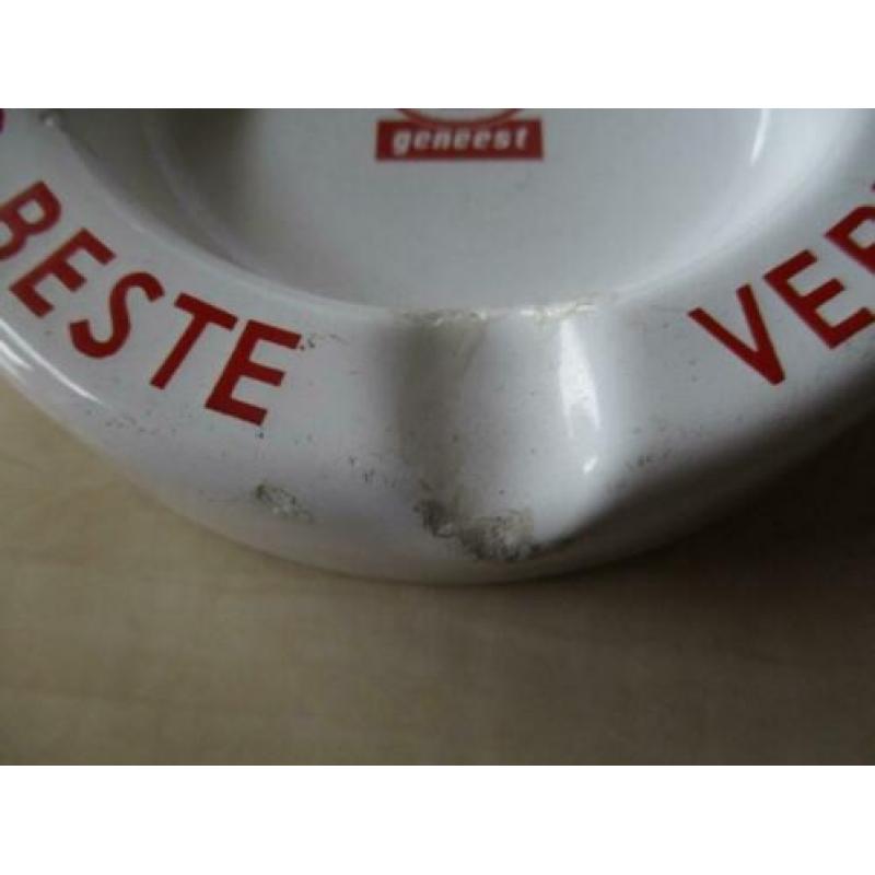 0341)originele emaille asbak zwitsal baby's beste verzorging