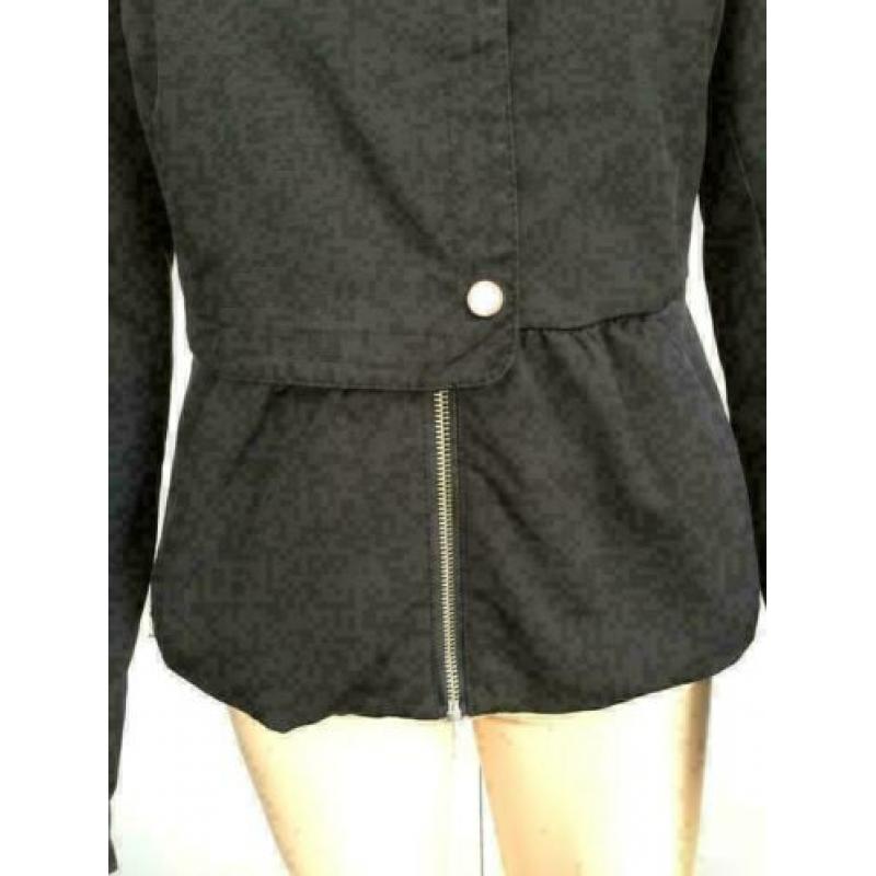 C463 Zara TRF Maat S=36 jas tussenjas winter zwart