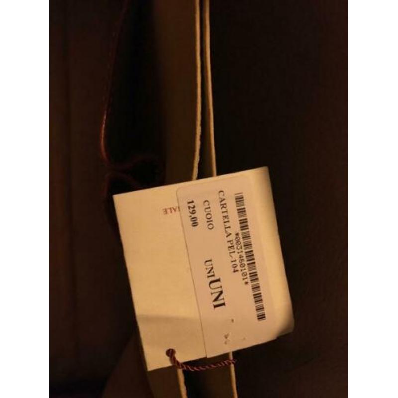 Leren laptop tas uit Italie