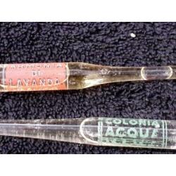 2 oude parfum ampullen. Paglieri.