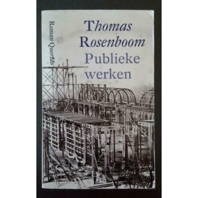 6 boeken van Thomas Rosenboom - o.a. Publieke werken