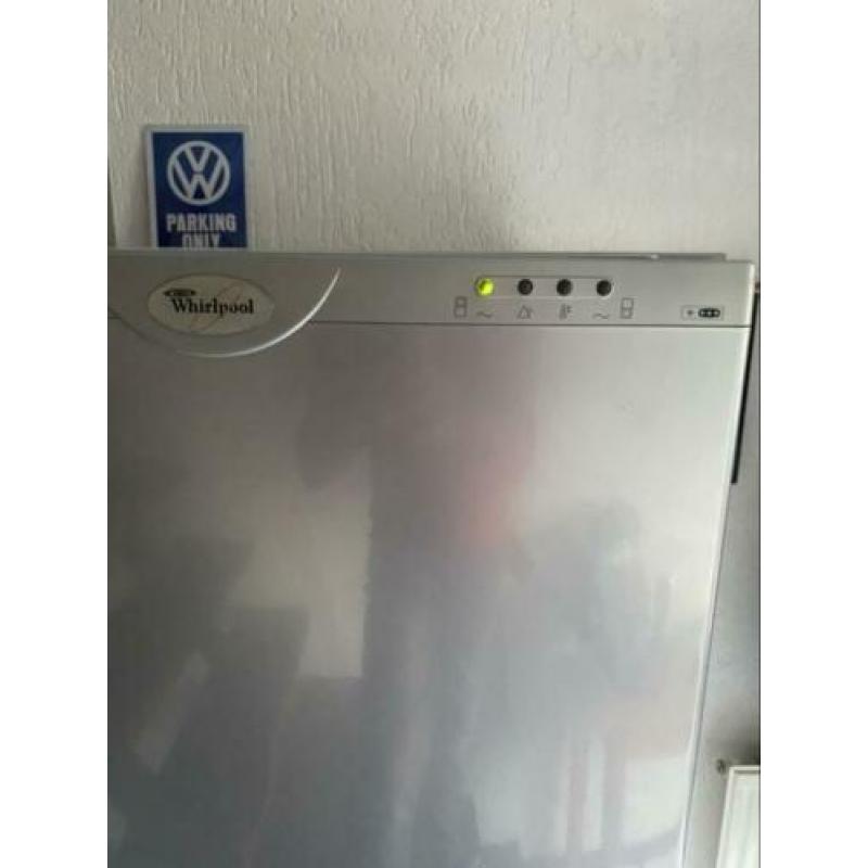 Whirlpool RVS koelvriescombinatie