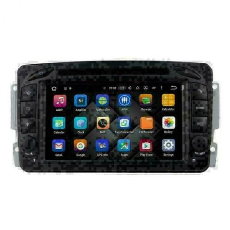 Mercedes C-Klasse W203 CLK radio navigatie carkit android 9