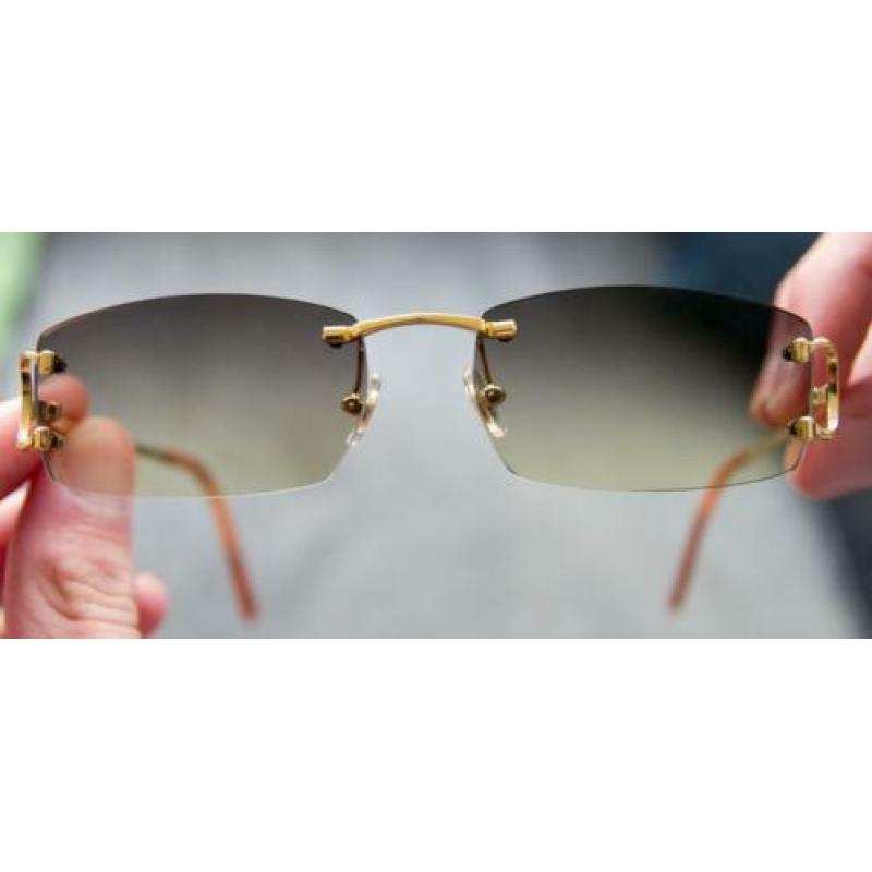 Cartier Bril Piccadilly Goud Degrade