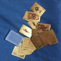 Supreme 13FW gold deck playingcards speelkaarten kaartjes
