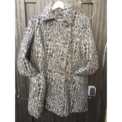 Nieuwe jas maat 46/48 panterprint Miss Etam