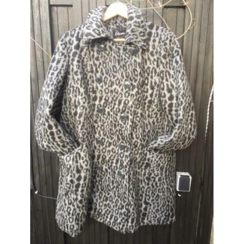 Nieuwe jas maat 46/48 panterprint Miss Etam