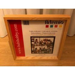Artemio 3D fotolijst, 30x30 cm, voor bv scrapprojecten