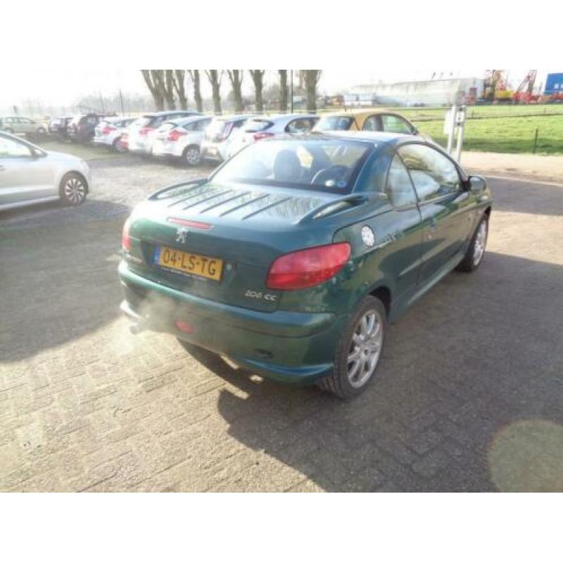 Peugeot 206 CC 2.0-16V Roland Garros (bj 2003)