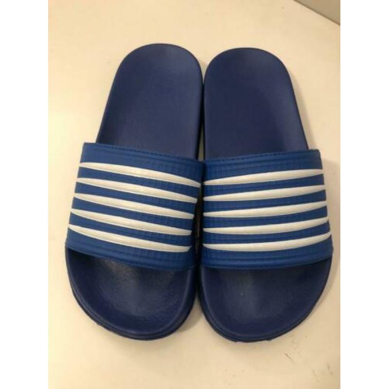 badslippers maat 40 blauw nieuw