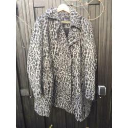 Nieuwe jas maat 46/48 panterprint Miss Etam