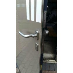 Stalen dubbele garage deur