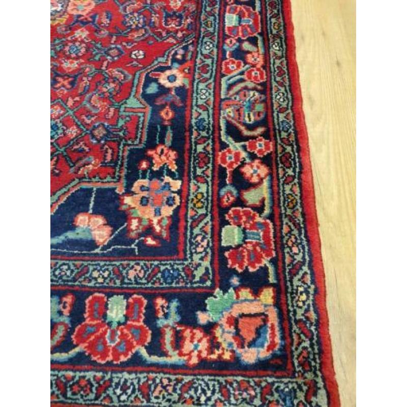 Vintage handgeknoopt perzisch tapijt Hamadan 177x117