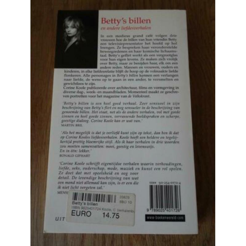 Corine Koole - Betty's billen en andere liefdesverhalen