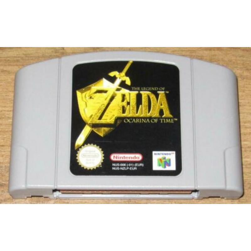 Legend Of Zelda Ocarina Of Time compleet voor Nintendo 64