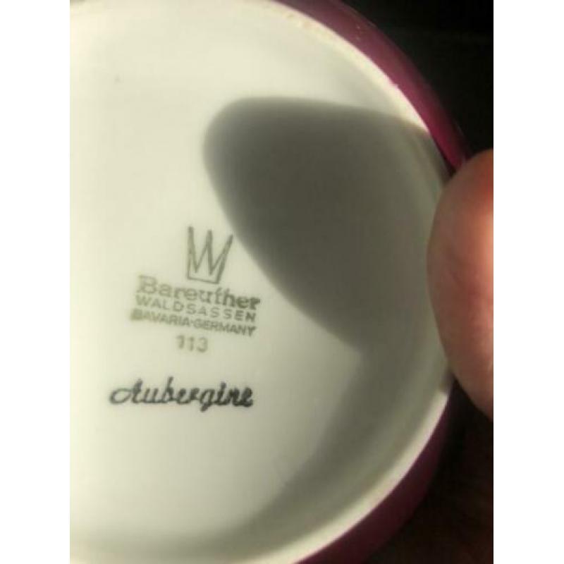 Bareuther waldsassen aubergine