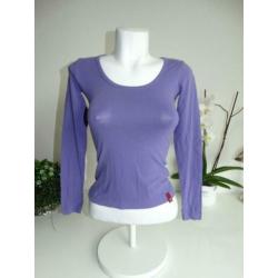 Dames Shirt Paars Maat XS