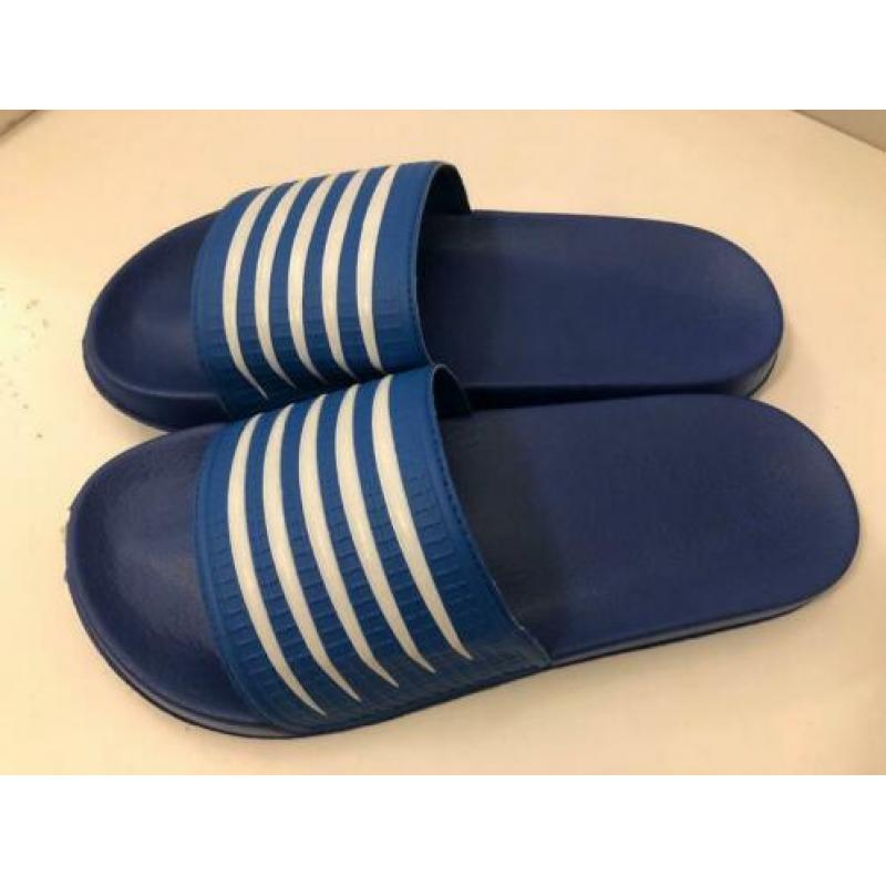 badslippers maat 40 blauw nieuw