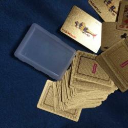 Supreme 13FW gold deck playingcards speelkaarten kaartjes