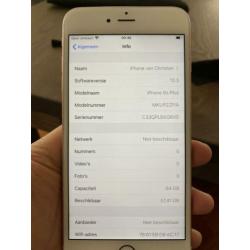 iphone 6s plus 64gb roze ted baker hoes