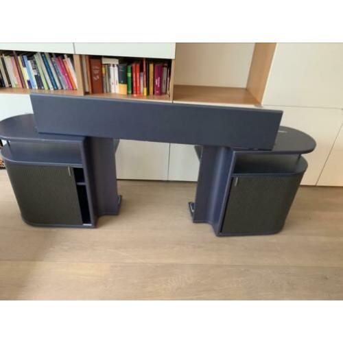 Auping Auronde Achterwand met kastjes 140 cm