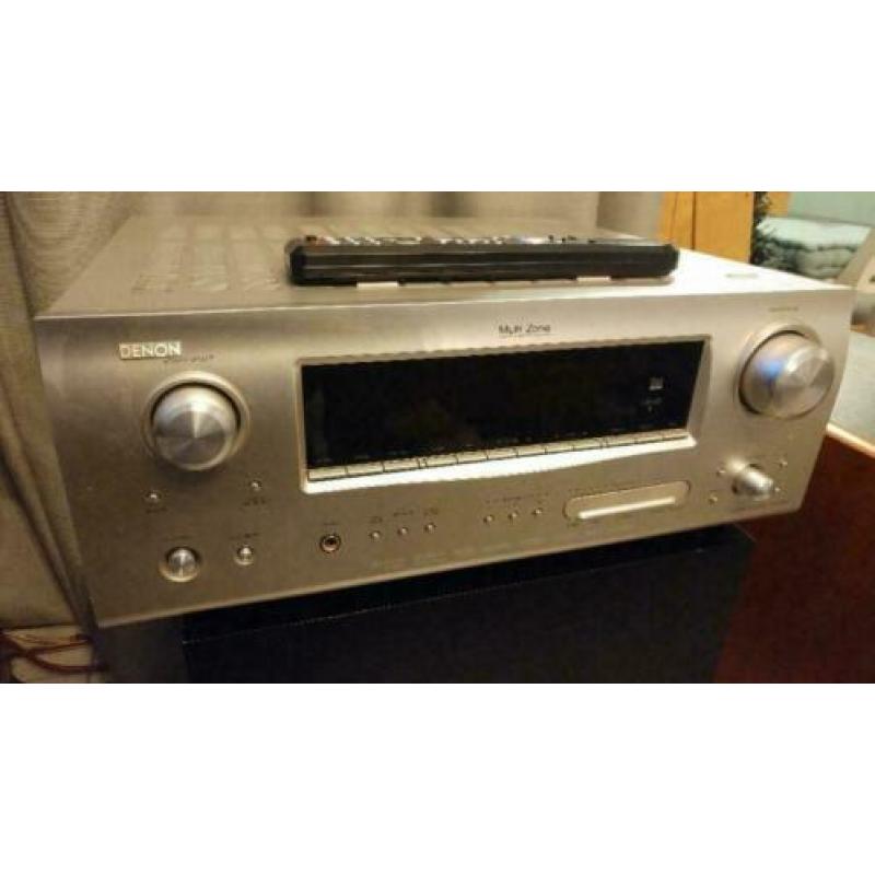 Denon AVR-2309 Zware Versterker 7.1 HDMI Incl. AB Zilver